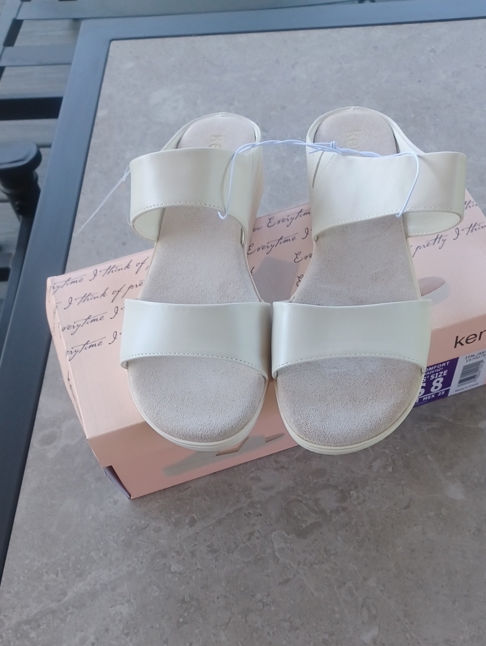 NEW BEIGE SANDALS